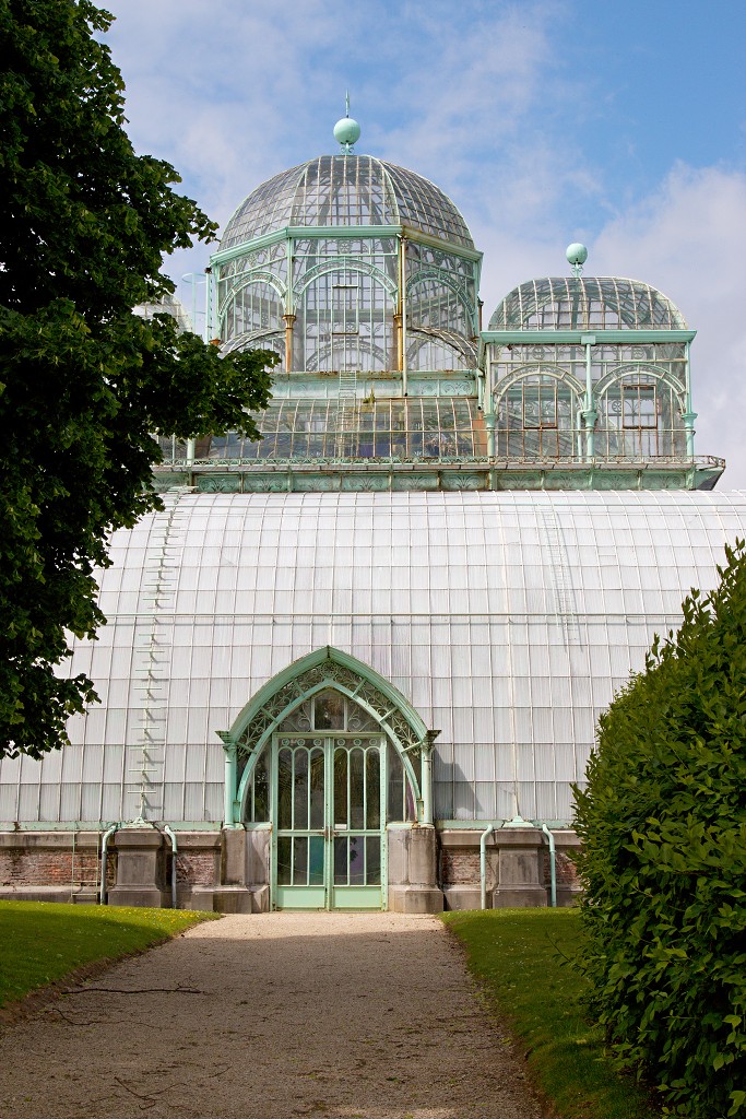 Serres royales de Laeken Koninklijke laken Koninklijk belgie serre kasteel hdr art nouveau tuin bloemen bloem architect Alphonse Balat Koning Leopold II plantencollectie